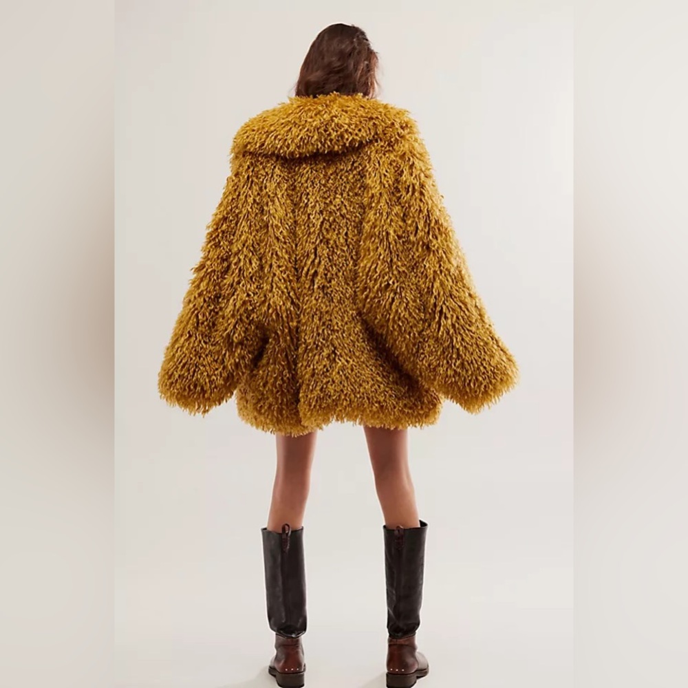 Free People Stargazer Fur Jacket - Picture 3 of 16